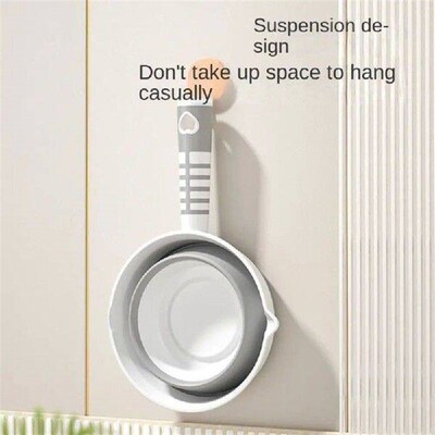 Creative Folding Water Scoop Suspensible Large Collapsible