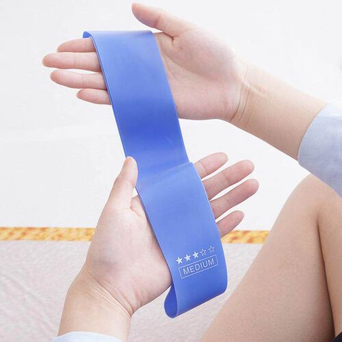Yoga Mat Resistance Band Hip Lifting Circle Elastic Band Squ