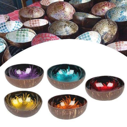 Key Bowl Container Coconut Decorative Bowl Storage Bowl for