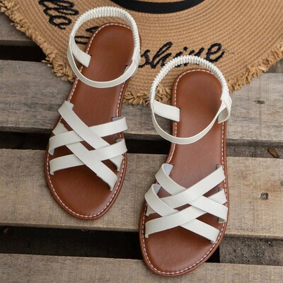 Shoes for Women 2025 Summer New Women Flat Sandals Bottom
