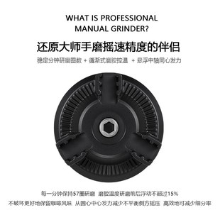 司令官C电动伴侣磨豆机手摇改装MK配件Comndnte电动咖啡电磨