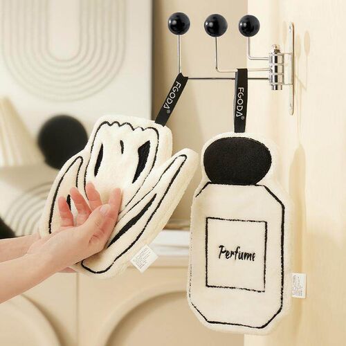 Creative hanging hand towel for the kitchen, a French-style