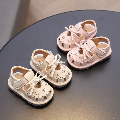 Female Baby Princess Shoes 0-1 Years Old 2 Baotou Called San