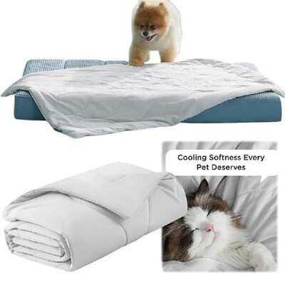 Cooling Blanket Soft Cooling Mat Breathable Lightweight