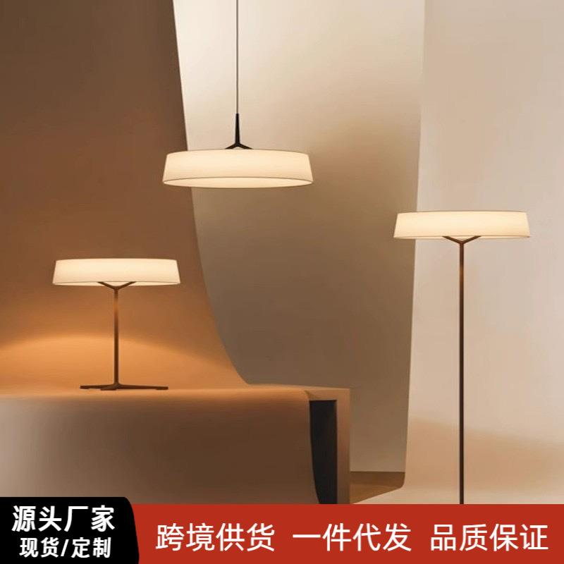 餐厅吊灯北欧吧台落地灯客厅卧室简约现代饭厅餐桌布艺台灯家用