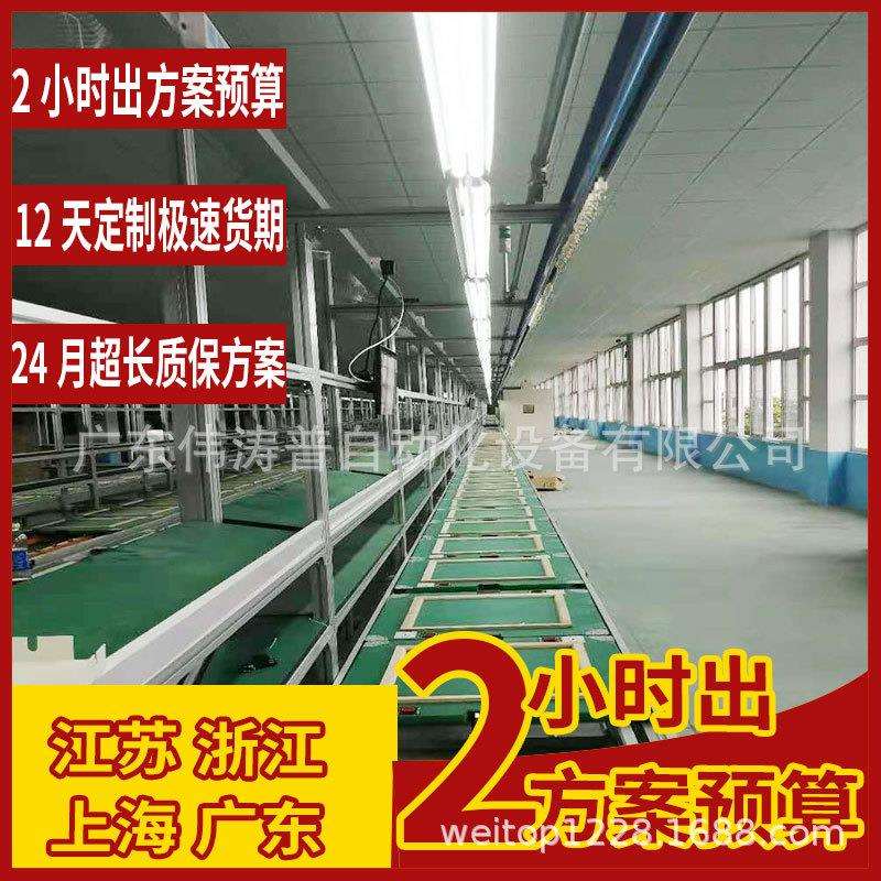 平面循环生产线 上下回板组装线 车间产线规划全案设计倍速链产线