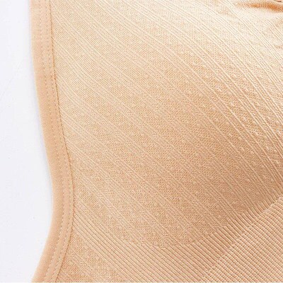 High Quality Single Handed Front Buckle Nursing Bra Breathab