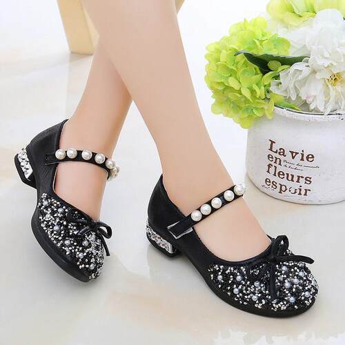 Girls Princess Shoes Girls Crystal Shoes Childrens Shoes Hi