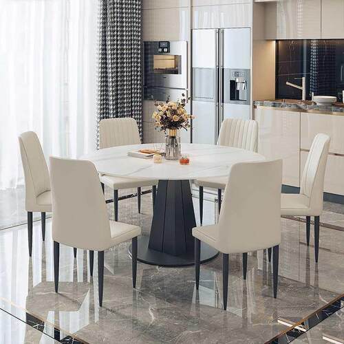 Ji and modern simple folding round table variable round rock