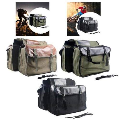 Double Side Bicycle Saddle Bag Bicycle Rear Rack Bag for