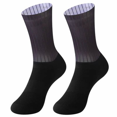 New Anti Slip seamless Cycling Socks Integral Moulding High-