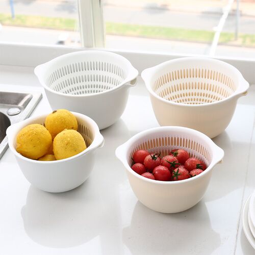 Creative Japanese basket xiancai basins fruit bowl home