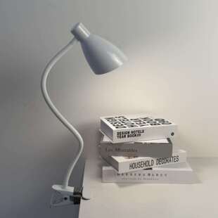 台灯夹子灯可调节有线台灯床头插电式led夹子灯新款护眼卧室学习