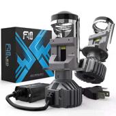 F40LED汽车透镜led矩阵h4双光透镜远近光一体led灯改装 车灯跨境灯