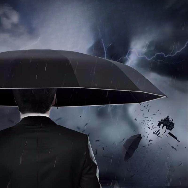 96骨511雨伞超大全自动反向伞加大加厚加固抗风暴雨伞男晴雨两用