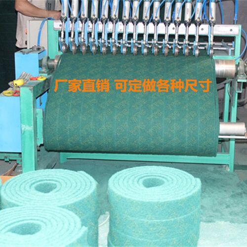 加厚加硬百洁布工业不锈钢打磨抛光除锈铁板烧金属去污尼龙片拉丝