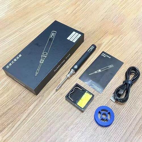 爆款迷你USB电烙铁5V8W便携式充电电焊笔学生实验diy手工焊接烙铁