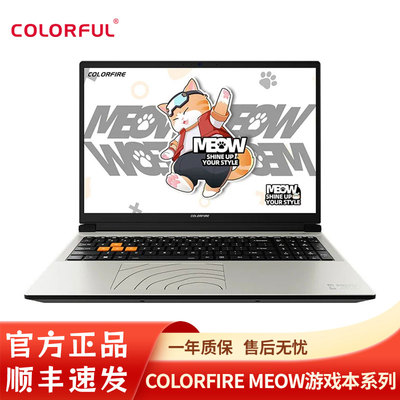 Colorful/七彩虹 橘宝MEOW R16Pro/R154060电竞游戏笔记本电脑