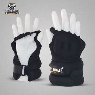 2.5公斤五指透气沙袋拳击训练散打格斗负重手套跑步训练装备
