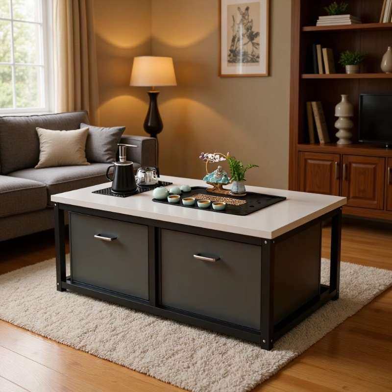 茶几客厅家用茶桌简约办公室小户简易带烧水壶茶桌全套一体茶台,3C数码配件,其它配件,淘宝优惠券,粉丝福利购,淘宝优惠卷