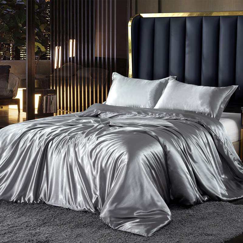 I9EK轻奢22姆米真丝四件套双面裸睡桑蚕丝丝绸被套纯色冰丝床单床,3C数码配件,其它配件,淘宝优惠券,粉丝福利购,淘宝优惠卷