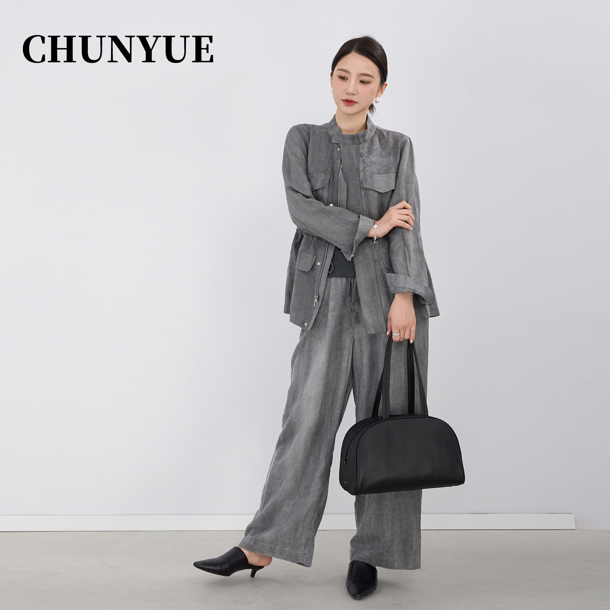 纯阅亚麻外套女2026新款今年流行爆款超火减龄两件套通勤穿搭早春,女装/女士精品,短外套,淘宝优惠券,粉丝福利购,淘宝优惠卷