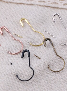 100Pcs Metal Pins Calabash Gourd Pear Shape Safety Metal Cli