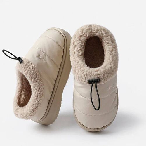 Asgard Women Fluffy Cotton Shoes Antiskid Waterproof Men Out