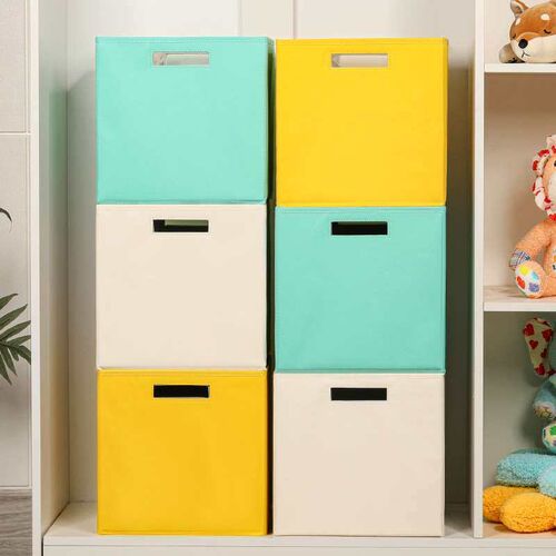 Storage Box School Plaid Cabinet Storage Box Drawer Type Squ