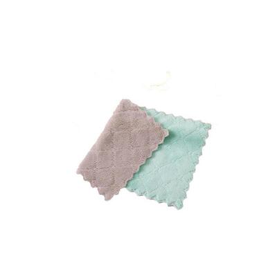 Kitchen Towels Dishcloths Coral Fleece Dish Towel Dish Rags