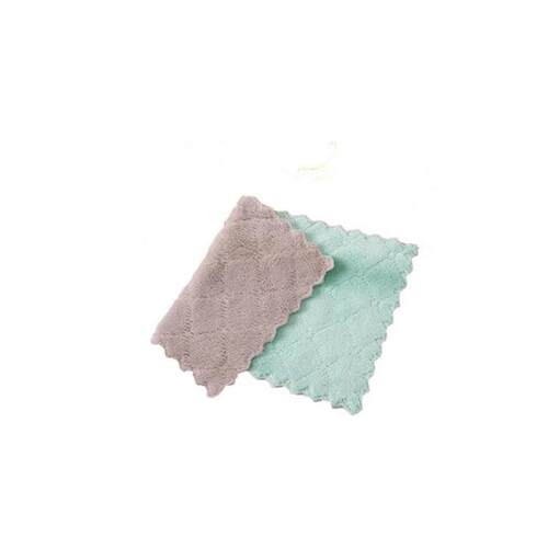Kitchen Towels Dishcloths Coral Fleece Dish Towel Dish Rags