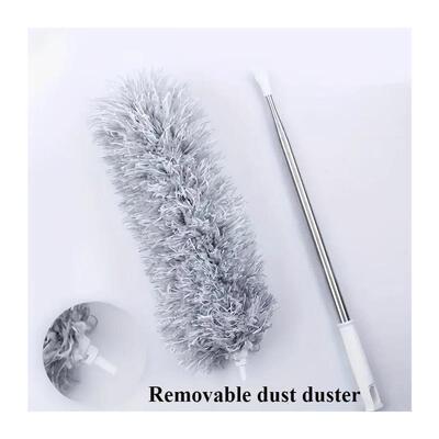 28M Extended Chicken Feather Duster Extendable and Curved C