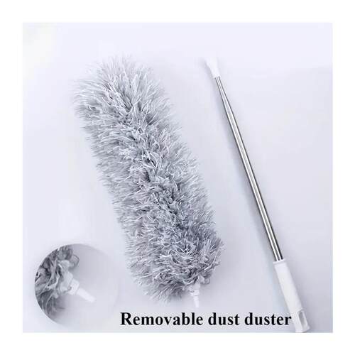 28M Extended Chicken Feather Duster Extendable and Curved C