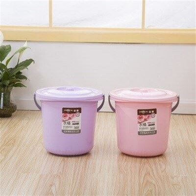 Pail with cover, thickened pail set, family dormitory,