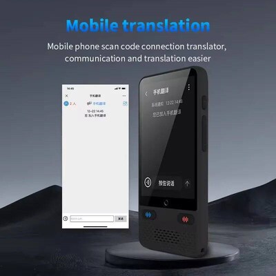 S85 Portable Translator Device 138 Real-time Languages Onlin
