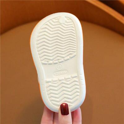 Kids Summer Outdoor Slippers Girl Baby Cartoon Pink Rabbit A
