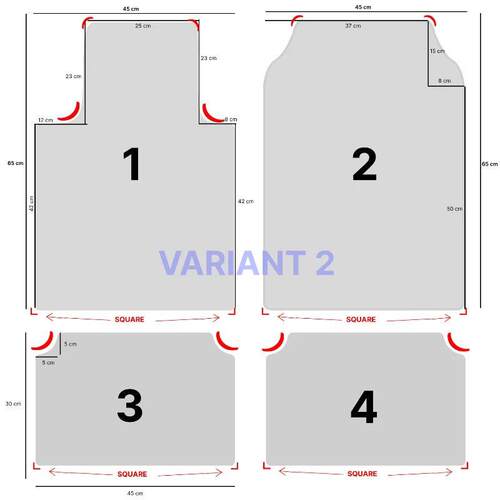 Set of Bohemian Style Floor Mat Universal Size Car Foot Mat