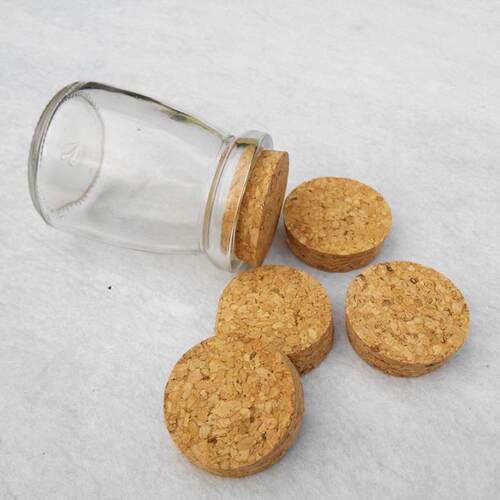 100ml Jam Jar Wish Glass Bottles Tiny Empty Clear Cork Glass