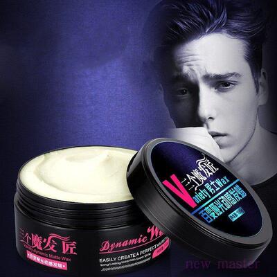 Styling matte wax mens solid hair mud permanent styling