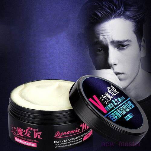 Styling matte wax mens solid hair mud permanent styling