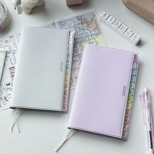 Calendar Notebook Diary 2026 Planner With Rainbow  Cortical