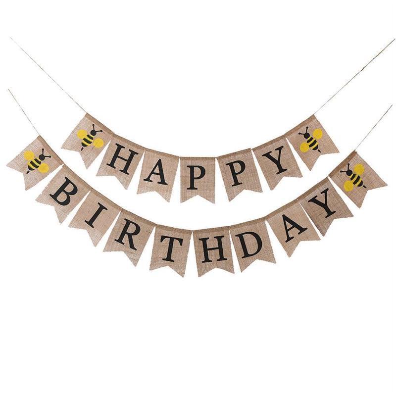 Happy Birthday to Mabula Flag Animal Theme HAPPY BIRTHDAY Sw图片