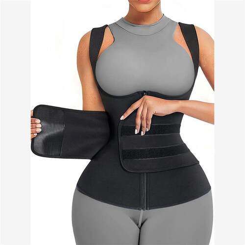 Neoprene Sauna Suit for Women Sauna Sweat Vest Waist Trainer