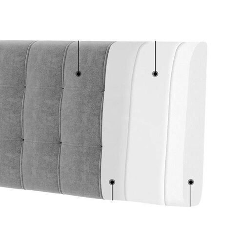 Bedrest Headboard Soft Bag Back Cushion Modern Simple Techno