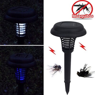 Solar LED Mosquito Repellent Killer Lamp Outdoor Mosquito Pe