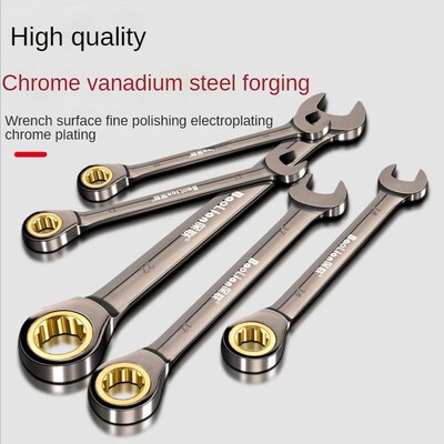 Universal Torx Wrench Adjustable Torque 8-22mm Ratchet Spann