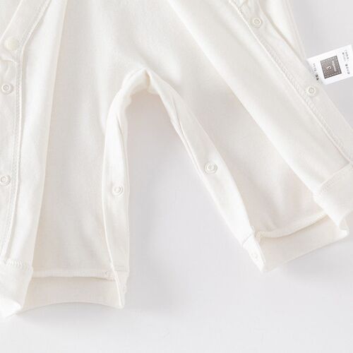 Babys Jumpsuit Cotton Simple Long-sleeved Climbing Suit For