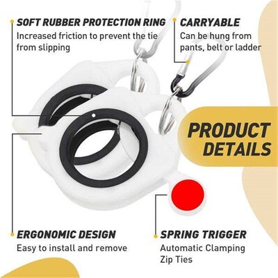 Zip Tie Organizer Cable Tie Organizer Holder Glow in the