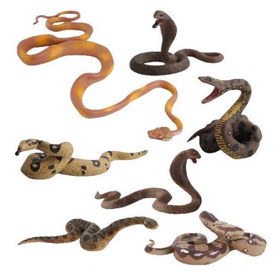 Artifical Snake Figurine Halloween Tricks Toy Early
