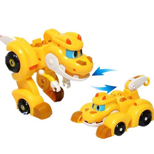 Big Gogo Dino ABS Deformation Car/Airplane With Sound Action